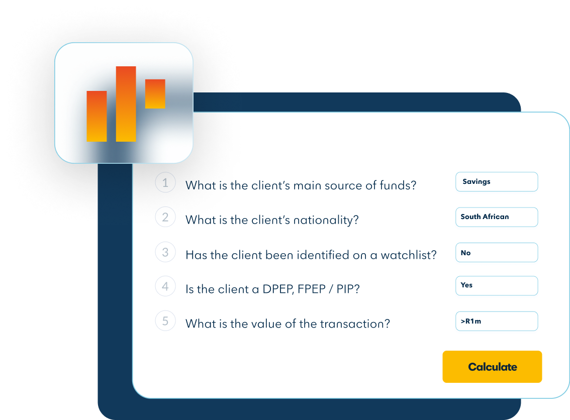 Dashboard with form