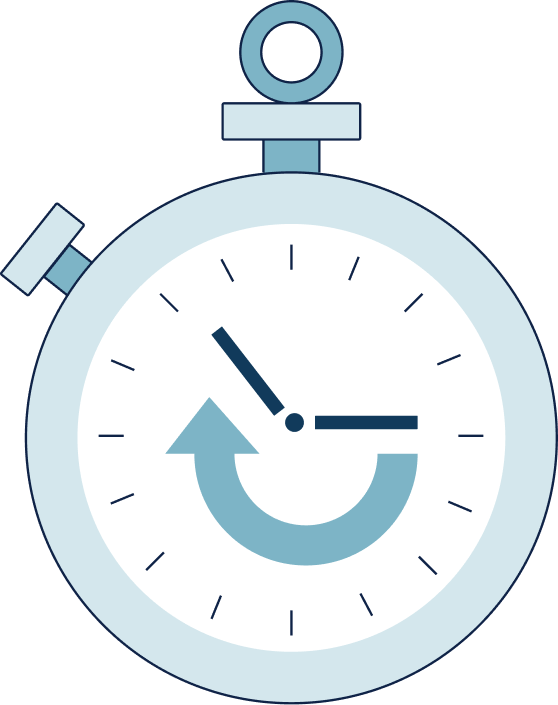 Illustration of stopwatch